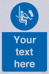 Custom Mandatory: Open safety bar of chairlift